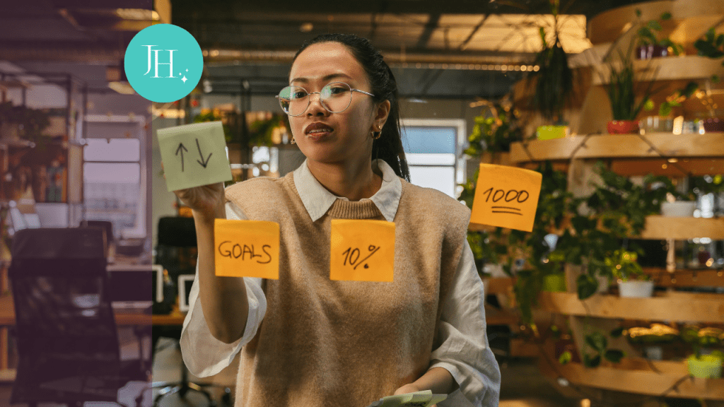 A young lady setting leadership goals - Strategic Leadership Planning: Mapping Out Your Leadership Goals for the New Year